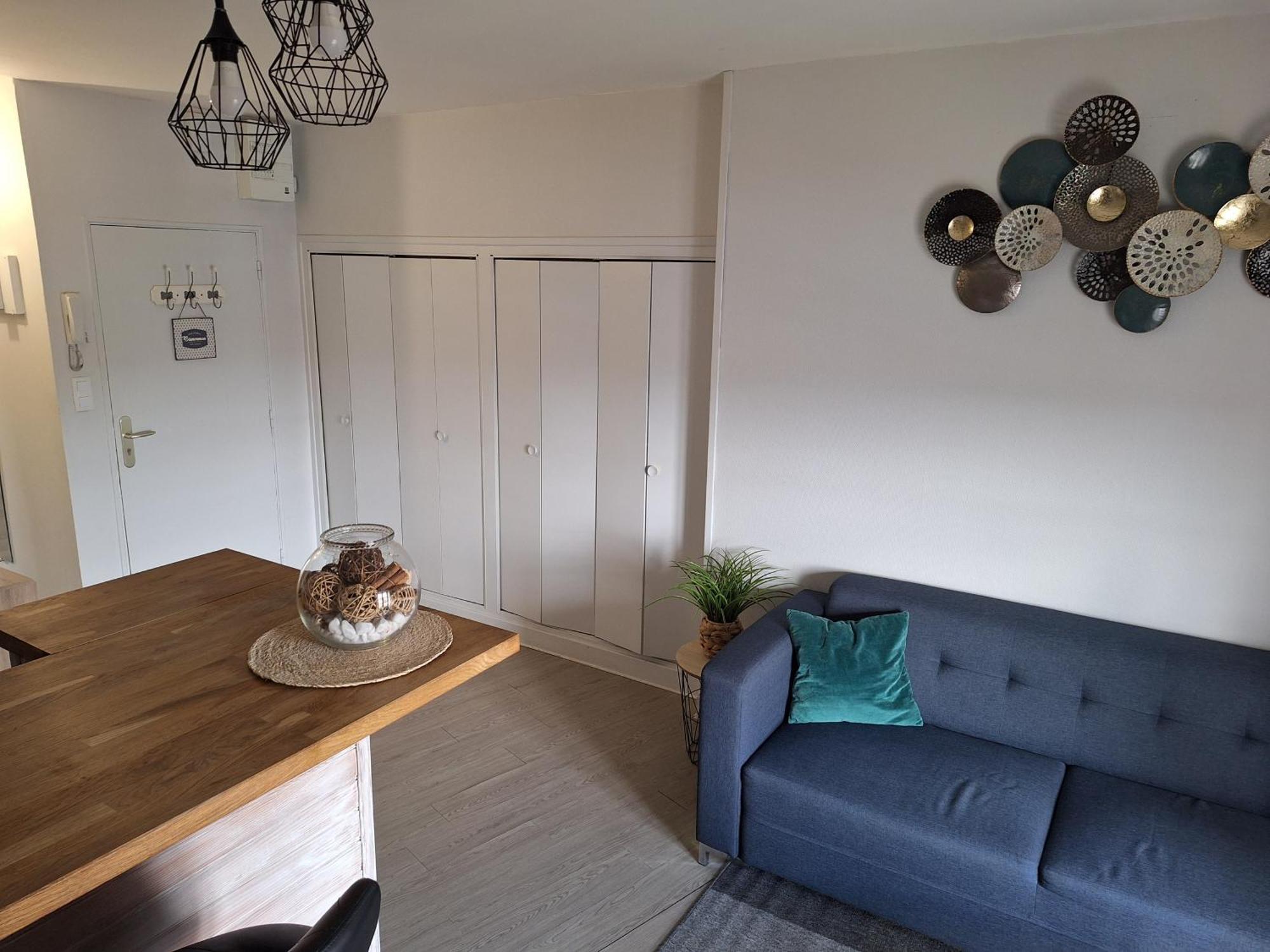 Appartement F2 Centre-ville Avec Jolie Vue