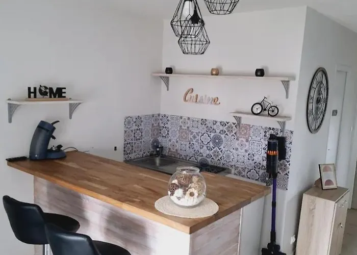 Appartement F2 Centre-Ville Issoire Avec Jolie Vue